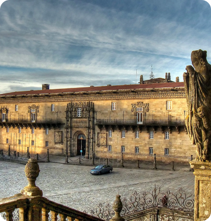 Luxurious Stay at Parador de Santiago de Compostela with Traveltouriz