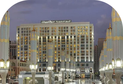 Traveltouriz: Discover Anwar Al Madinah Movenpick Hotel for Umrah journey